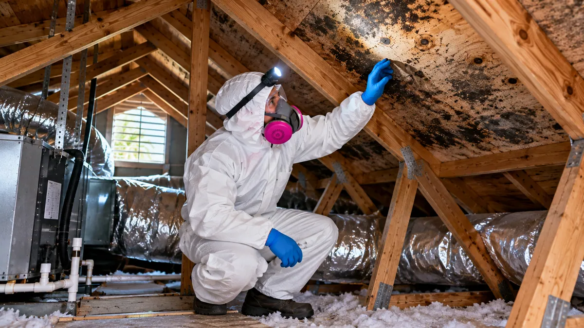 Attic Mold Removal in Juno Beach