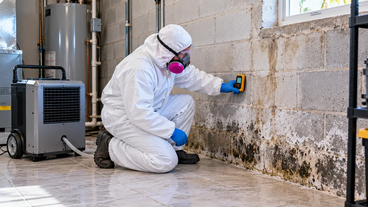 Basement Mold Removal in Juno Beach