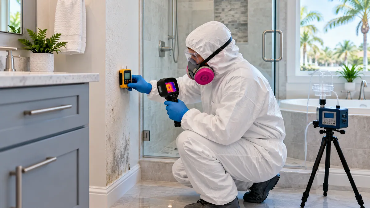 Mold Inspection and Testing in Juno Beach